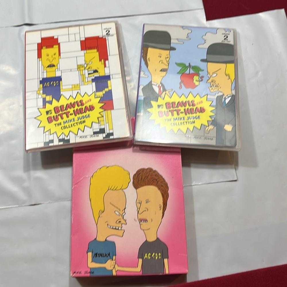 Beavis and Butt-Head Volume 2, DISC 2 and 3 DVD PARTIAL Collection 1994 - 1996